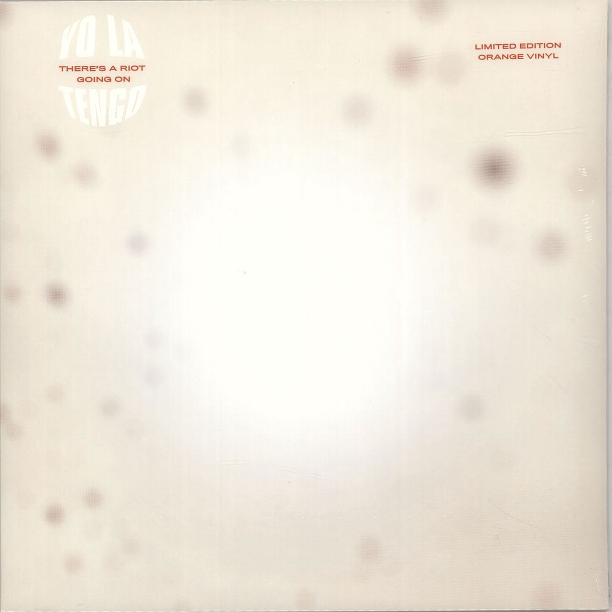 Yo La Tengo Theres A Riot Going On - Orange Vinyl - Sealed UK 2-LP vinyl set