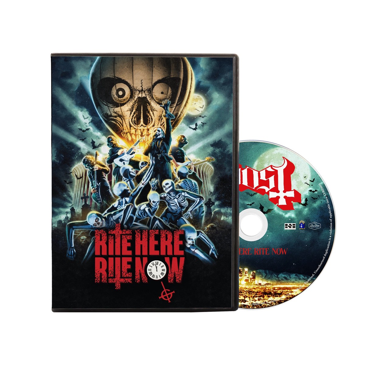 GHOST RITE HERE RITE NOW BLU-RAY DISC