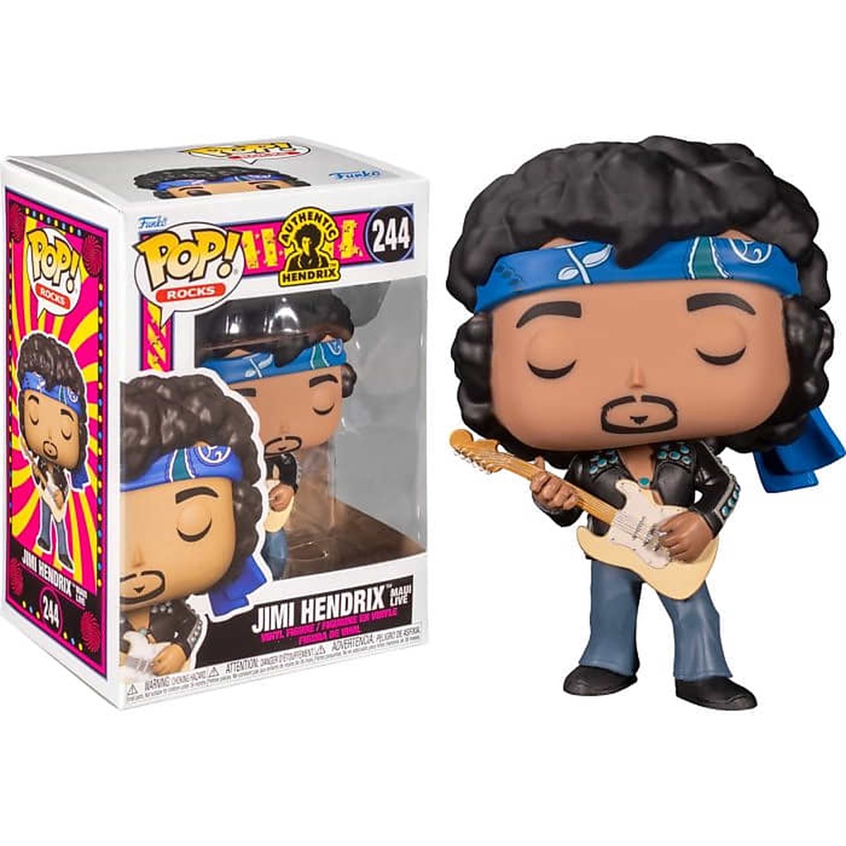 JIMI HENDRIX LIVE IN MAUI FUNKO POP ROCKS FIGURE