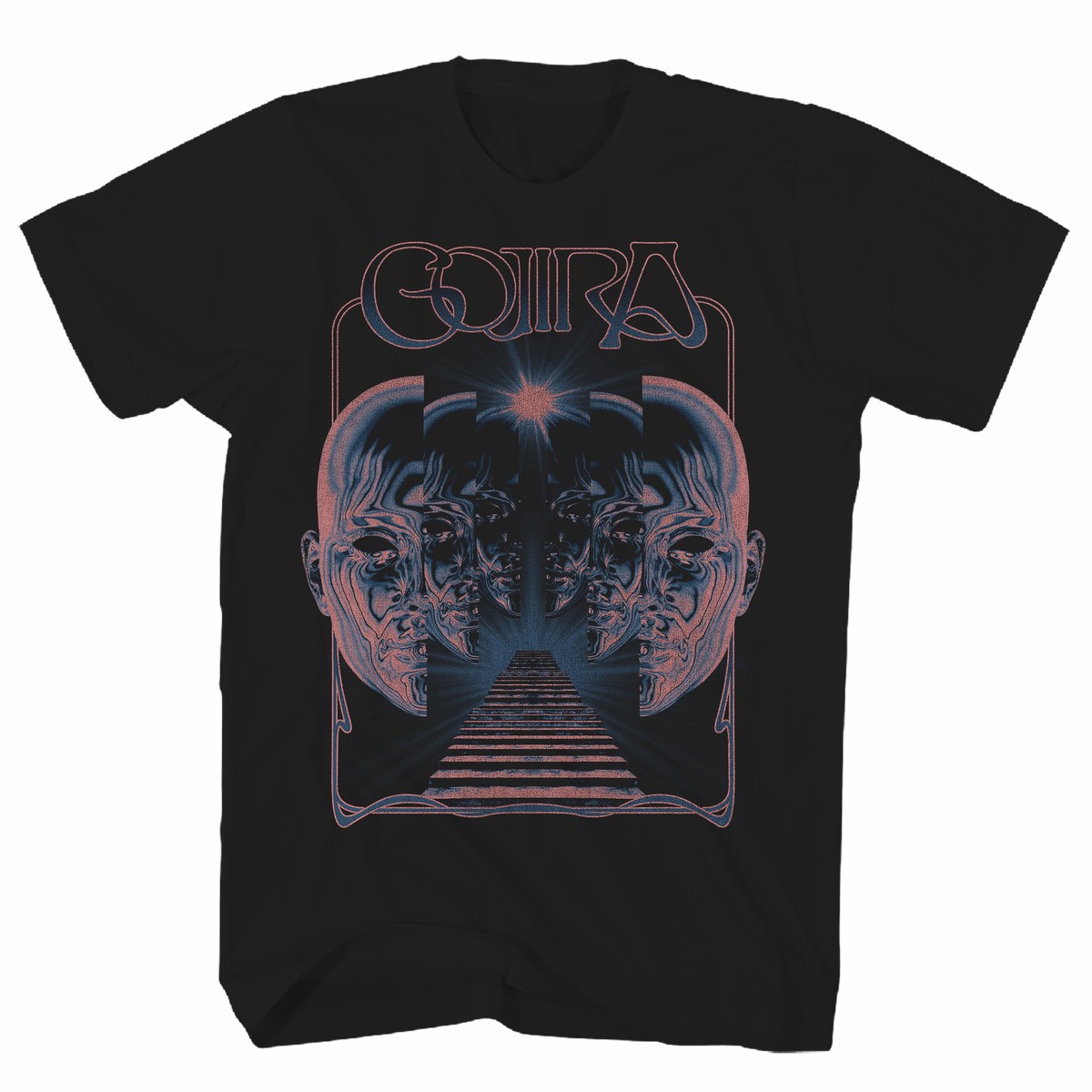 GOJIRA FACES BLACK T-SHIRT