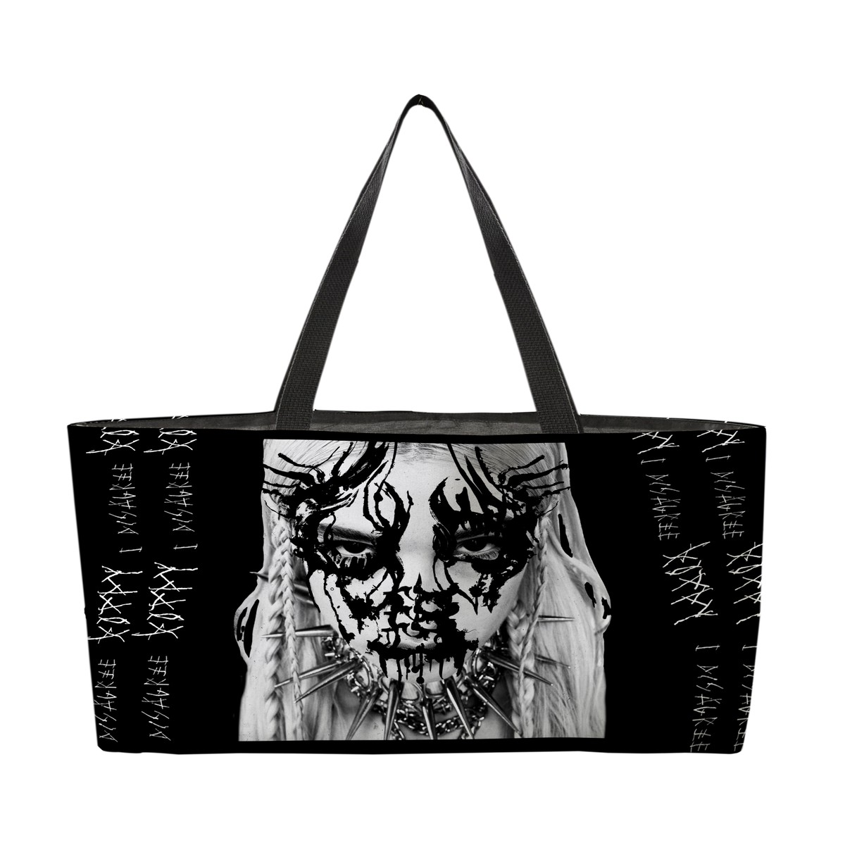 POPPY - I DISAGREE OVERSIZED TOTE BAG