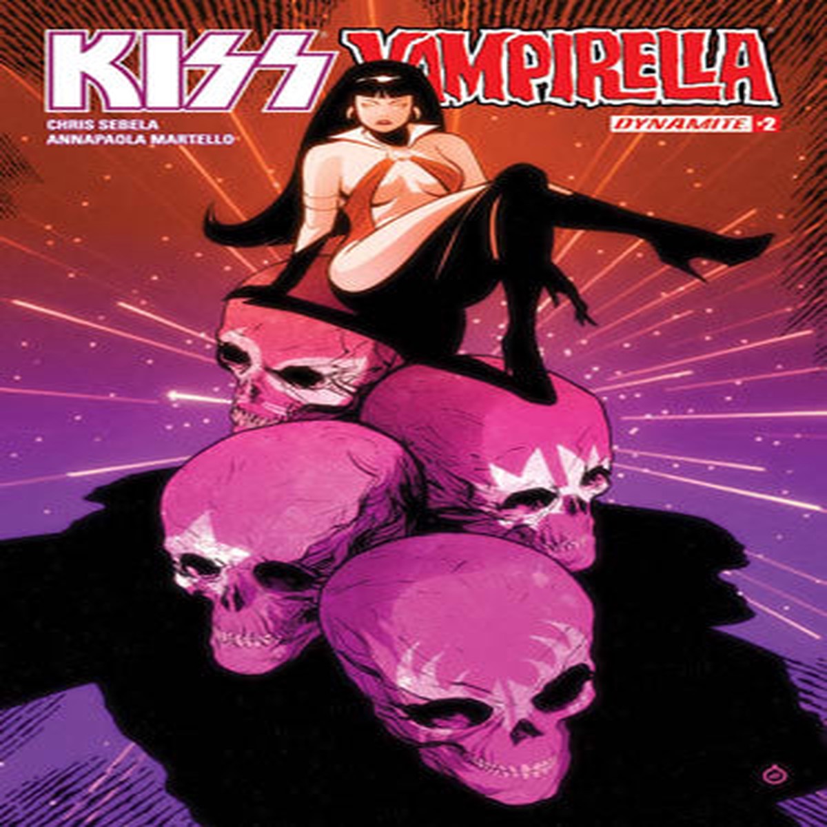 KISS VAMPIRELLA 2 (COVER A JUAN DOE) COMIC BOOK