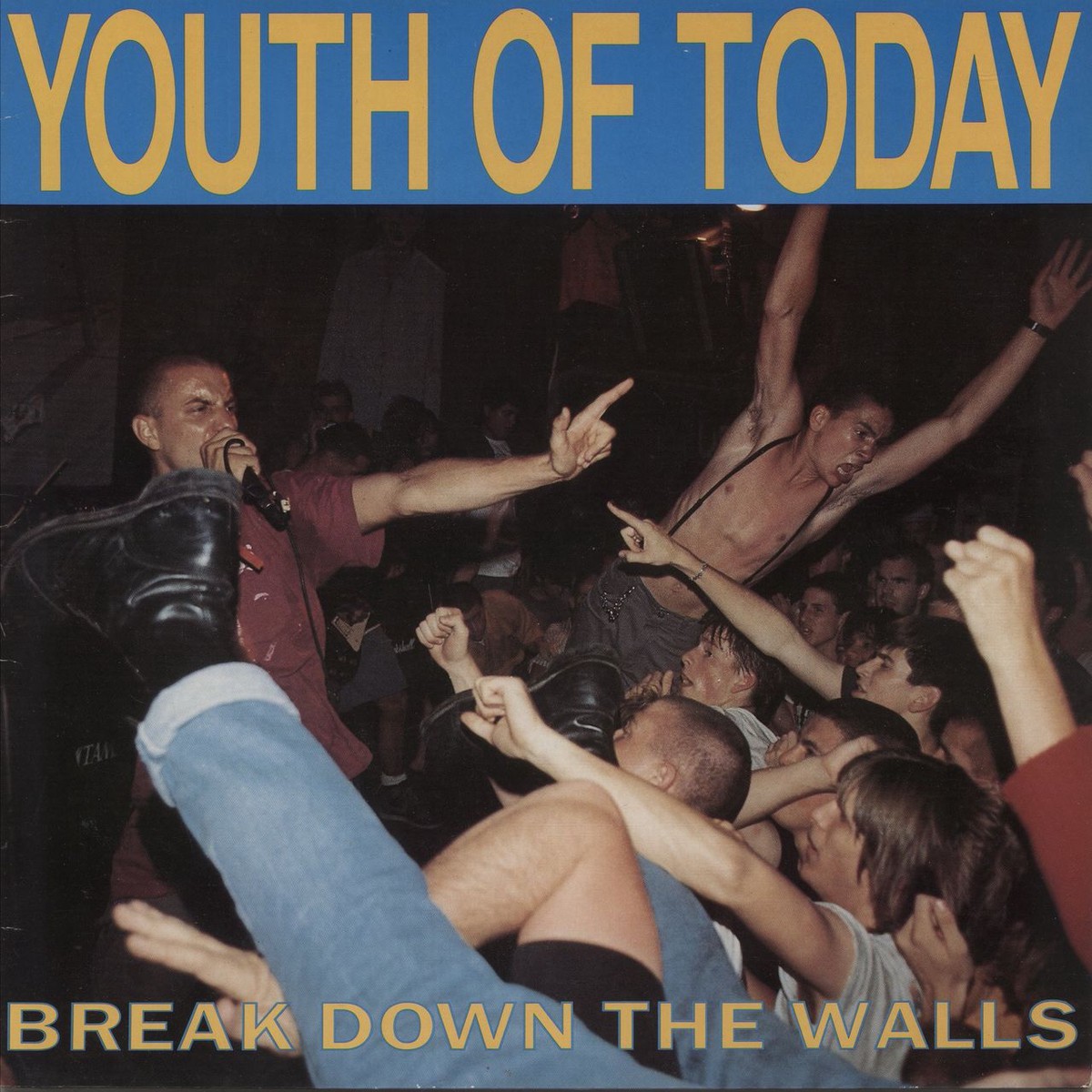 Youth Of Today Break Down The Walls German Vinyl LP