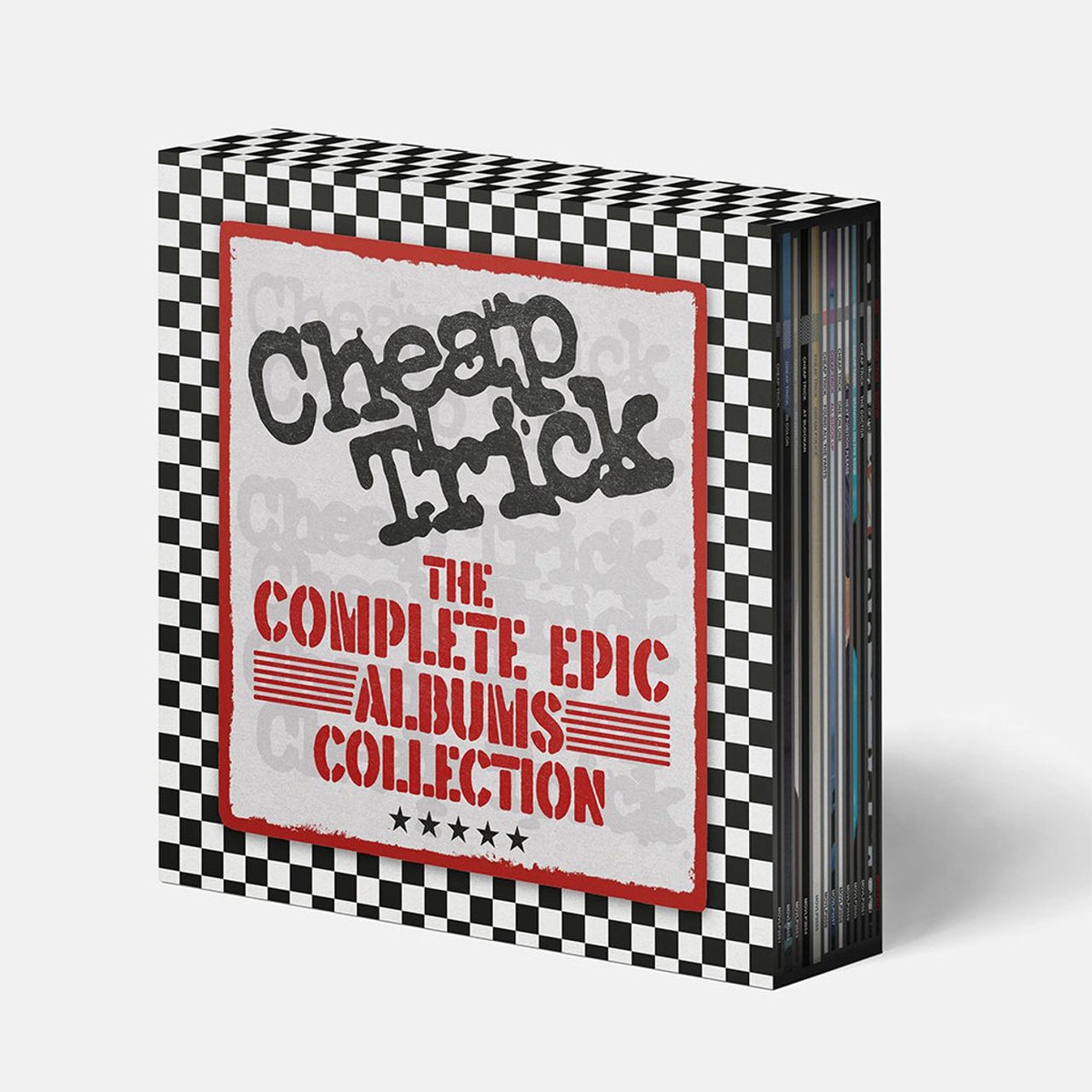 Cheap Trick The Complete Epic Albums Collection - Crystal Clear Vinyl - Numbered Edition - Sealed UK Vinyl box set