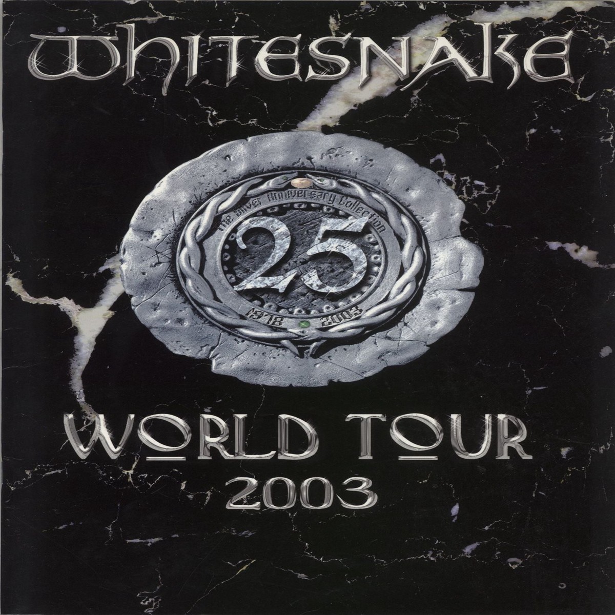 Whitesnake World Tour 2003 Ticket UK Tour programme