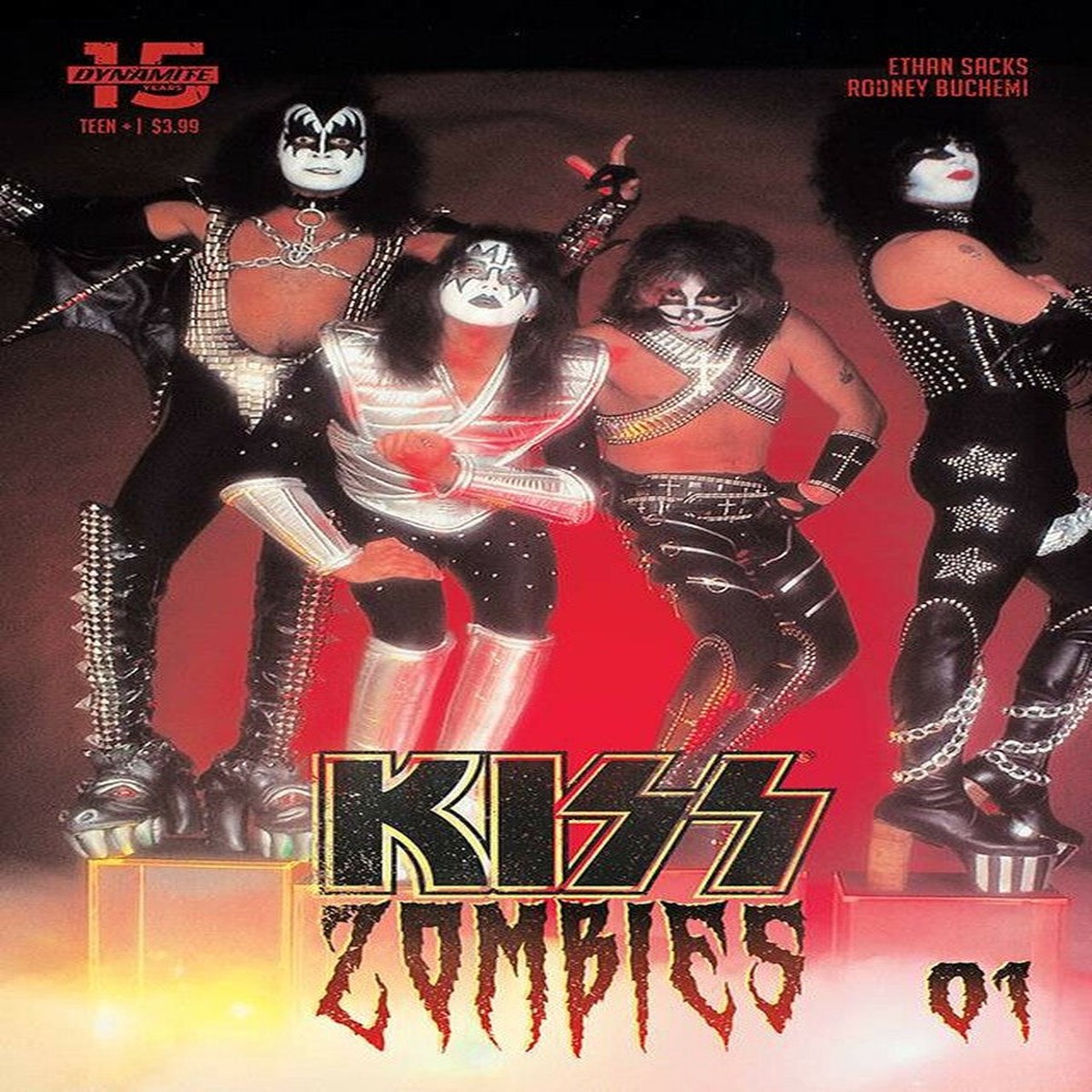 KISS ZOMBIES 1 (COVER D PHOTO) COMIC BOOK