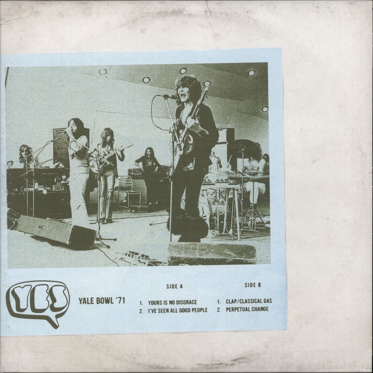 Yes Yale Bowl 71 - RSD 2024 UK Vinyl LP