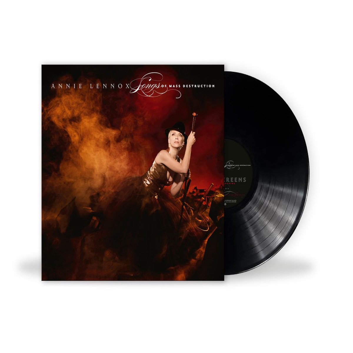 Annie Lennox Songs Of Mass Destruction - Black Vinyl - Sealed UK Vinyl LP