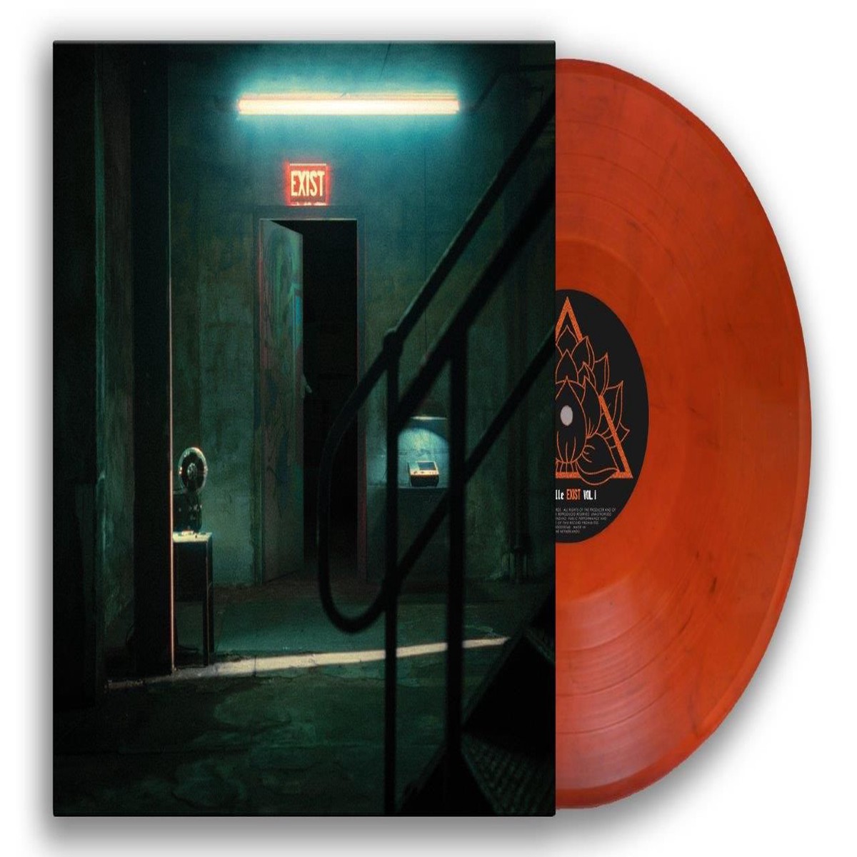 Lastelle Exist - Draculas Blood Red Splatter Vinyl - Sealed UK Vinyl LP