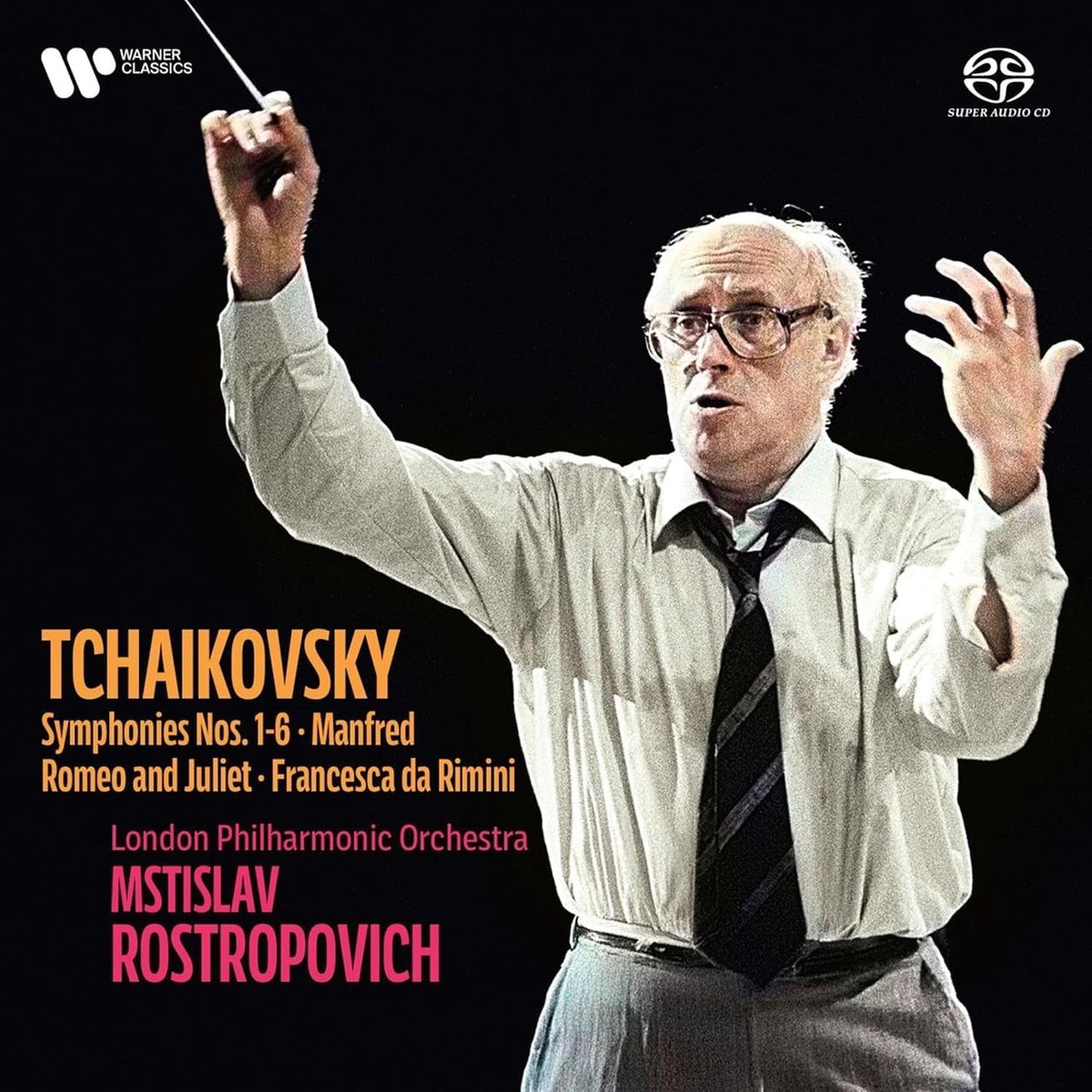Pyotr Ilyich Tchaikovsky Symphonies Nos 1-6 Manfred Romeo and Juliet Francesca da Rimini - 6xSACD - Sealed UK Super audio CD