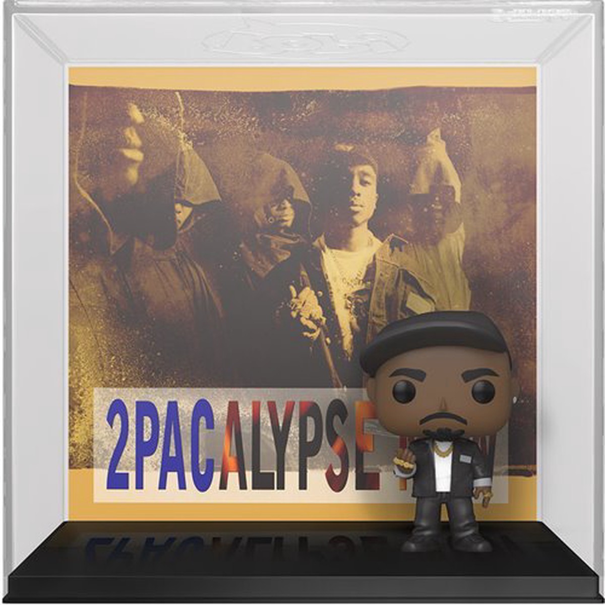 2PAC 2PACALYPSE NOW FUNKO POP ALBUMS FIGURE WITH CASE