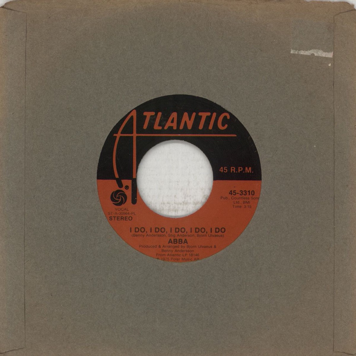 Abba I Do I Do I Do I Do I Do US 7 vinyl