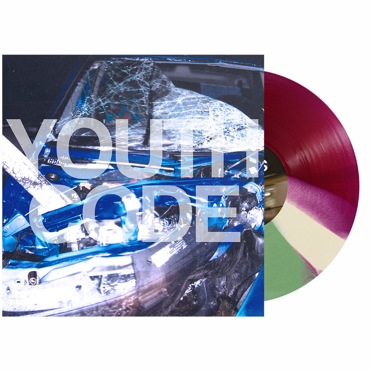 YOUTH CODE YOURS WITH MALICE EP (Limited Edition Only 200 Made Purple Bone Olive Twist Vinyl)