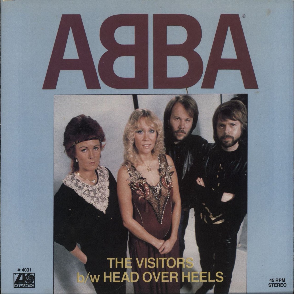 Abba The Visitors US 7 vinyl