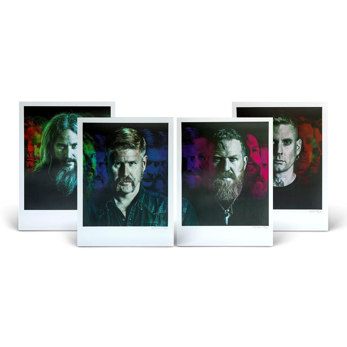 COLLECTORS EDITION 18 X 24 MASTODON PRINTS 4 PRINT SET