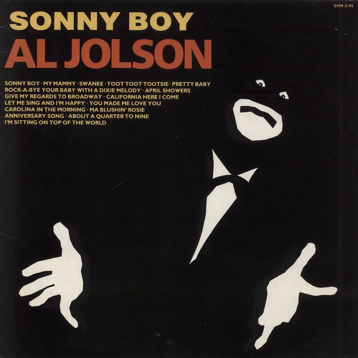 Al Jolson Sonny Boy UK Vinyl LP