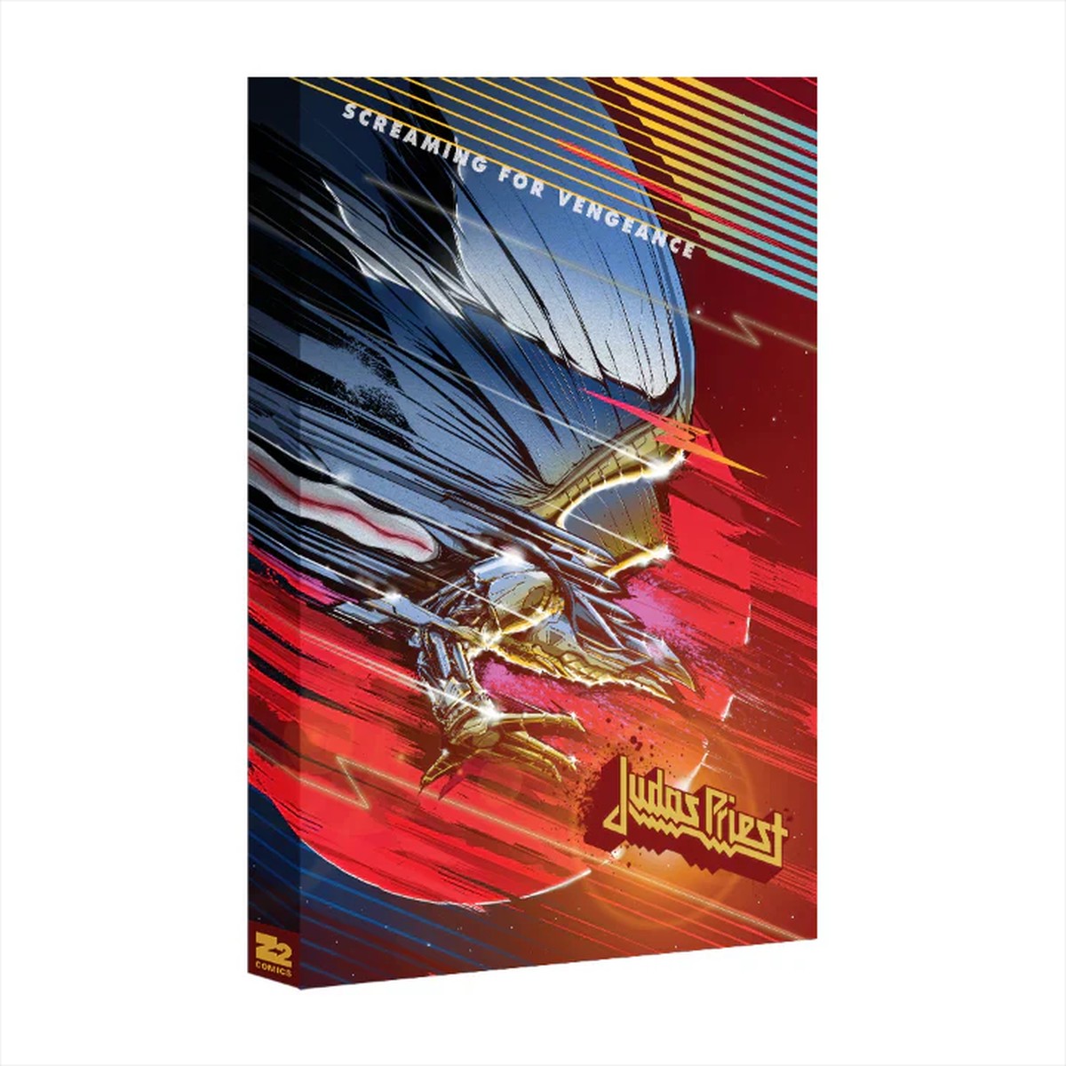 JUDAS PRIEST SCREAMING FOR VENGEANCE HARDCOVER GRAPHIC NOVEL DELUXE EDITION