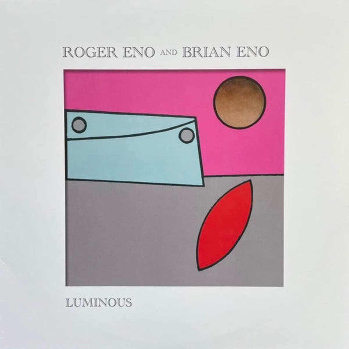 Eno Roger And Brian - Luminous 12 Inch Single