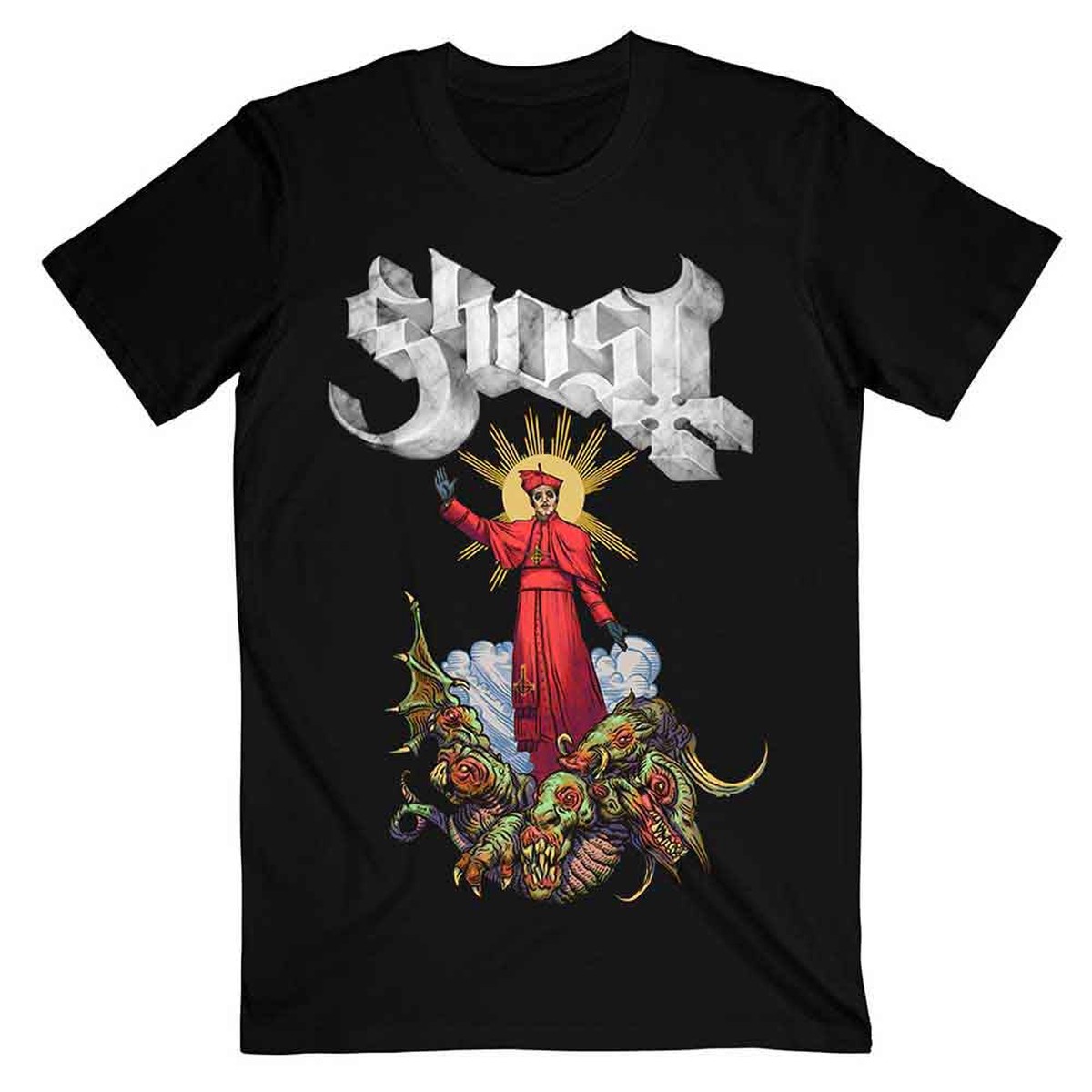 Ghost - Plaguebringer (Black) Large T-Shirt