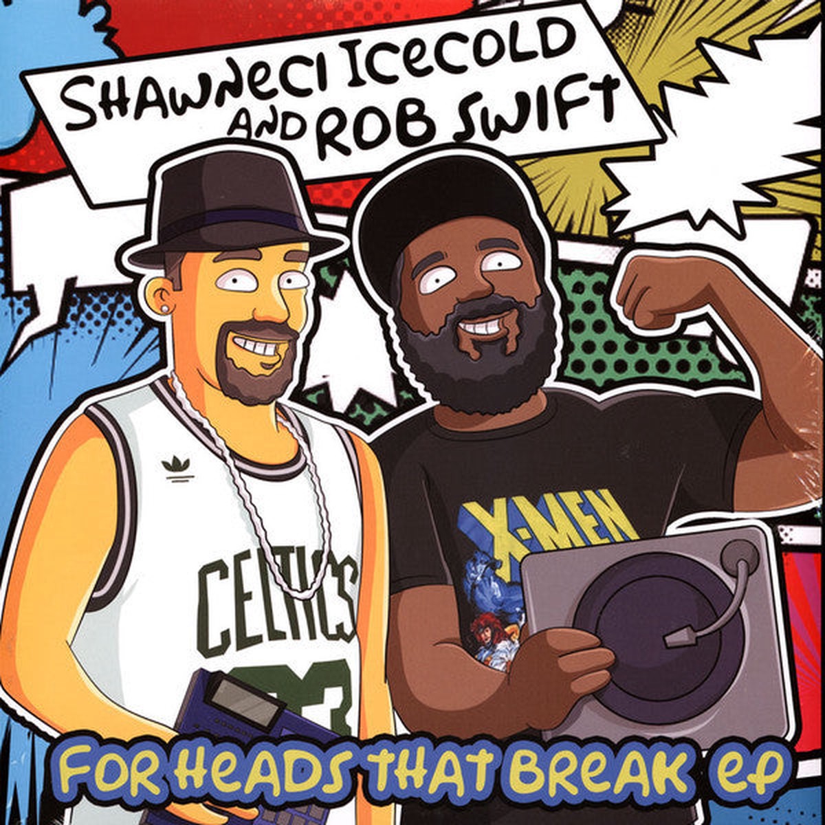 Icecold Shawneci And Rob Swift - For Heads That Break Ep 12 Inch Single