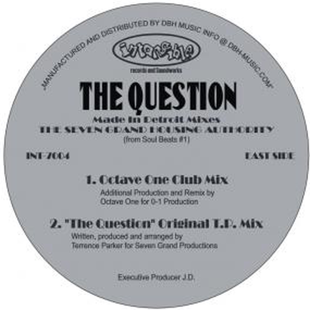 Seven Grand Housing Authority - The Question (Made In Detroit Mixes) (12) (New Vinyl)