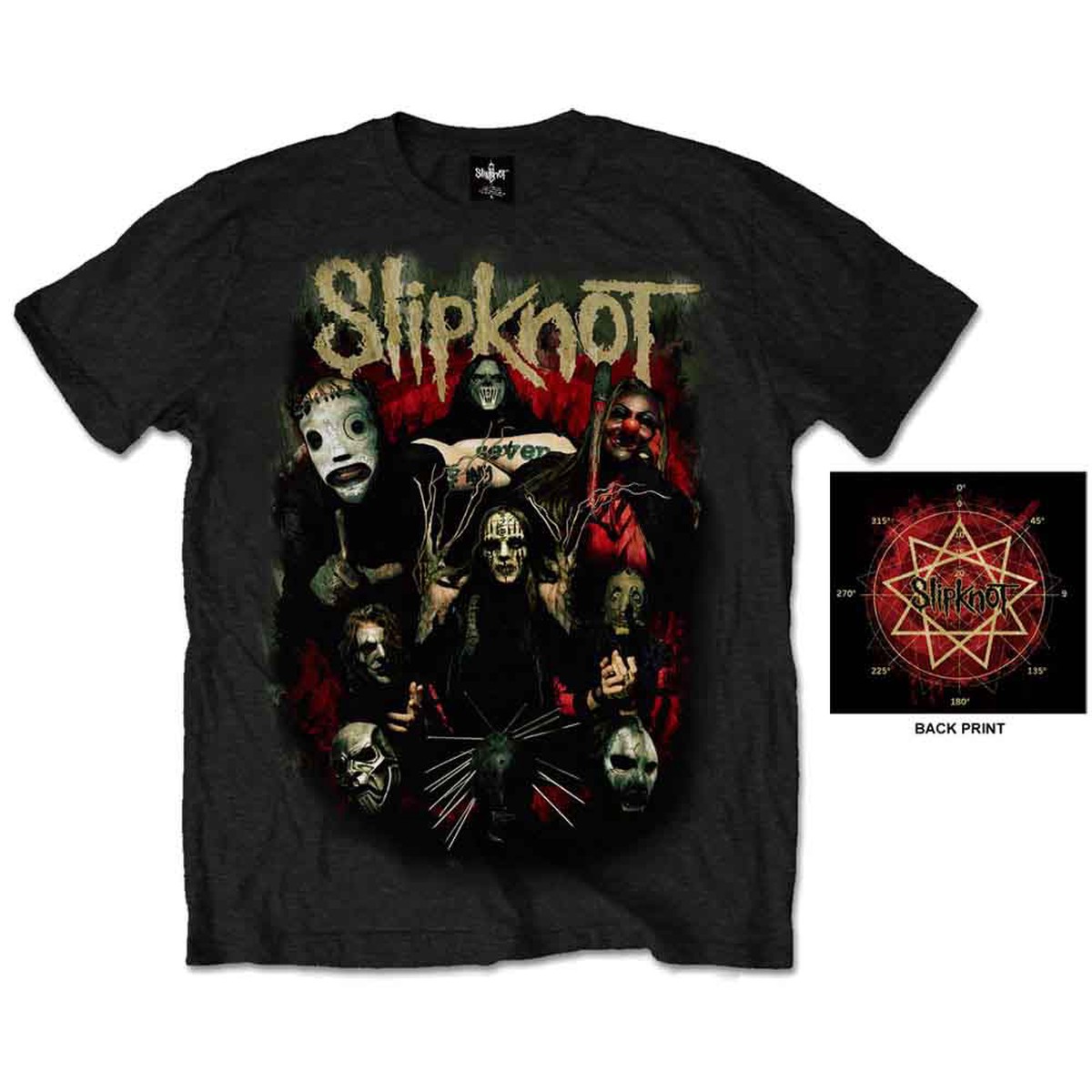 Slipknot - Come Play Dying Bp (Black) Small T-Shirt