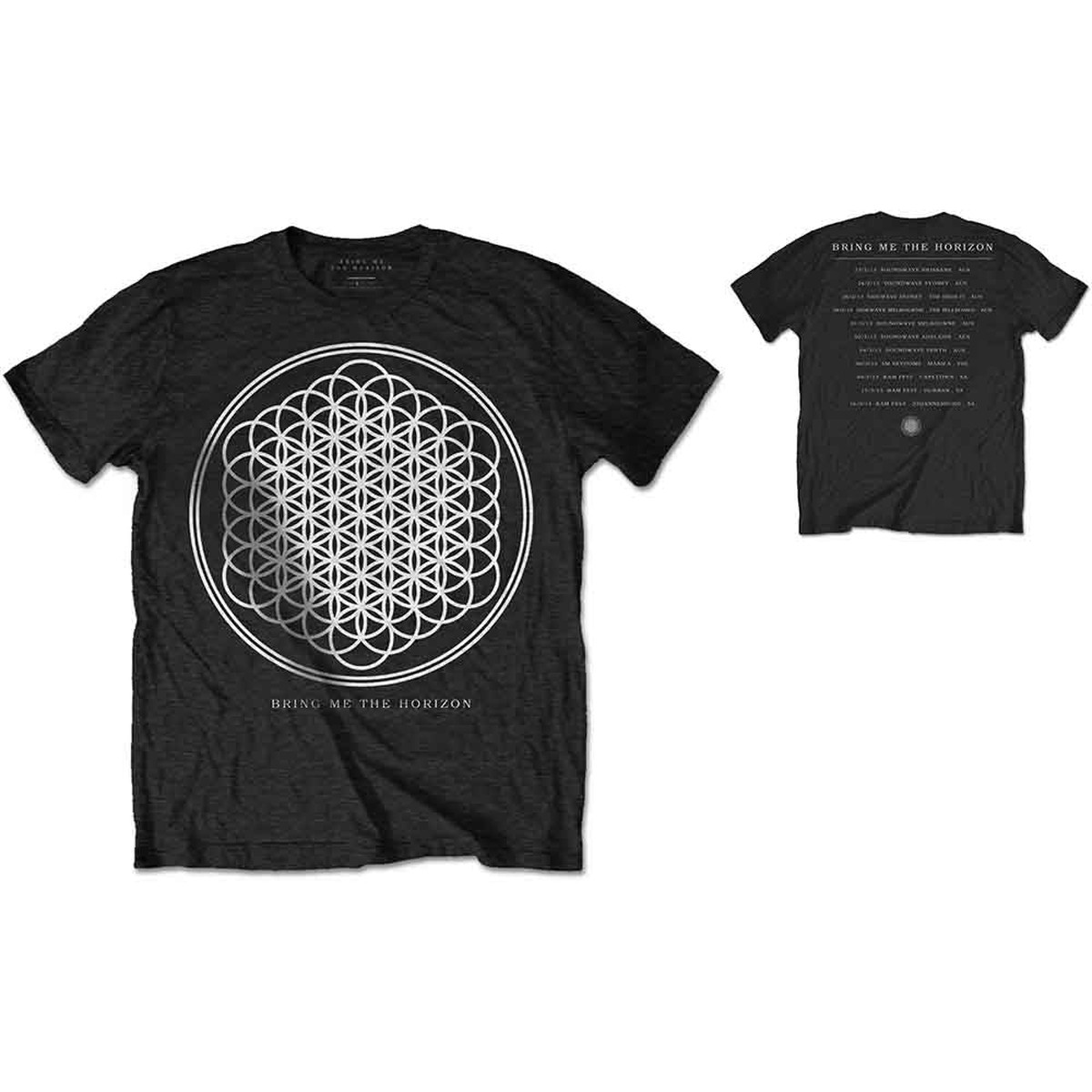 Bring Me The Horizon - Sempiternal Tour (Black) Large T-Shirt
