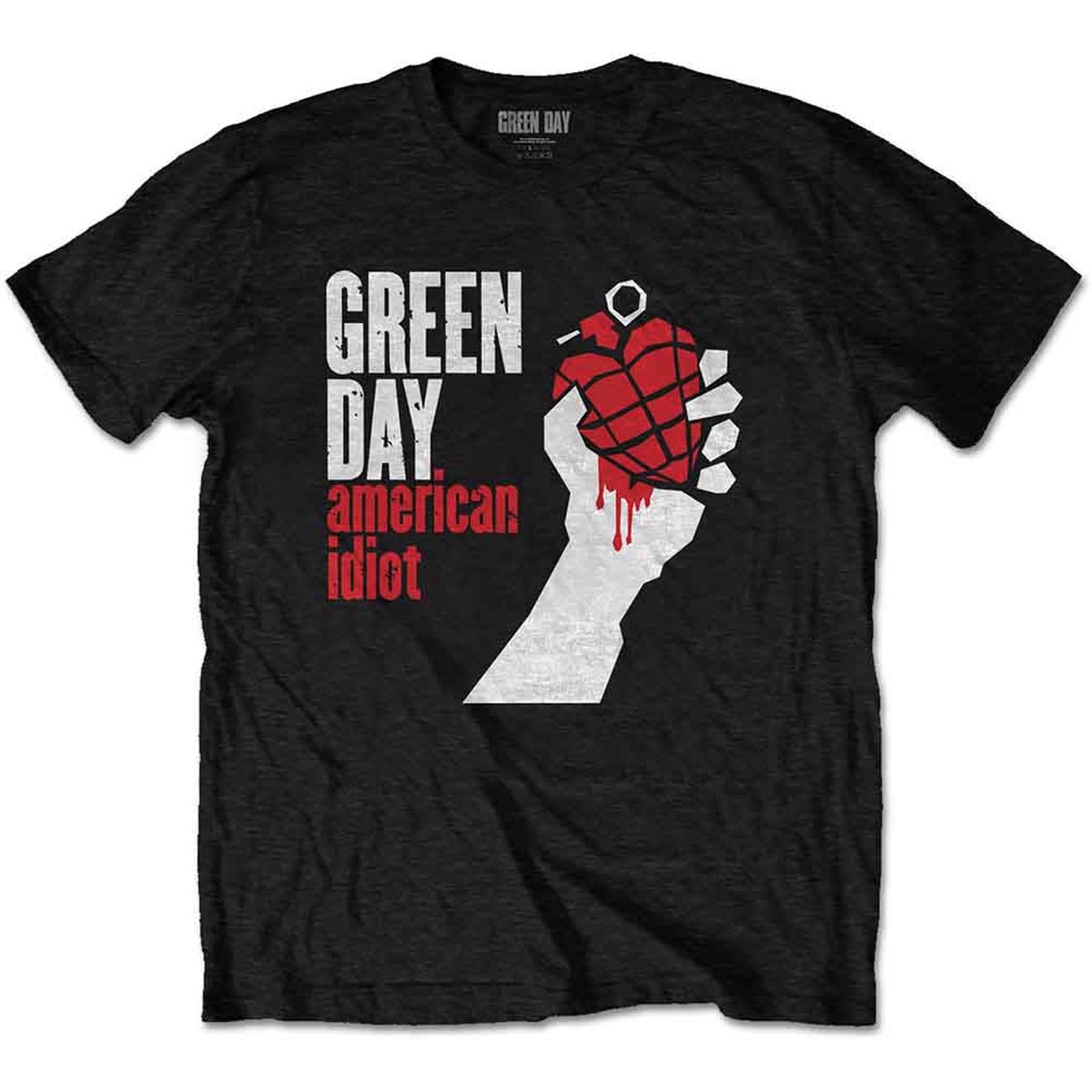 Green Day - American Idiot (Black) XXL T-Shirt