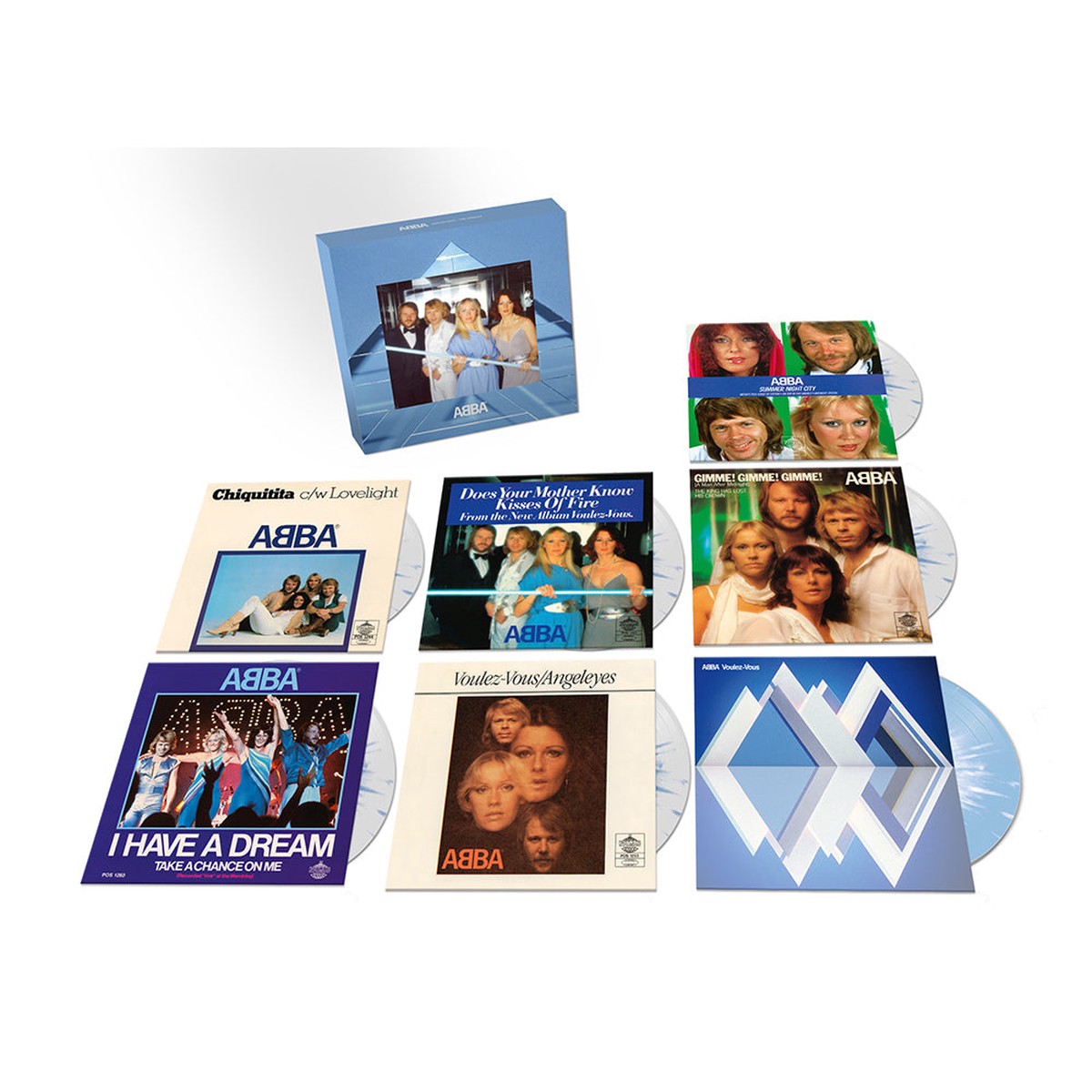 Voulez-Vous - The Singles Colored Vinyl Box