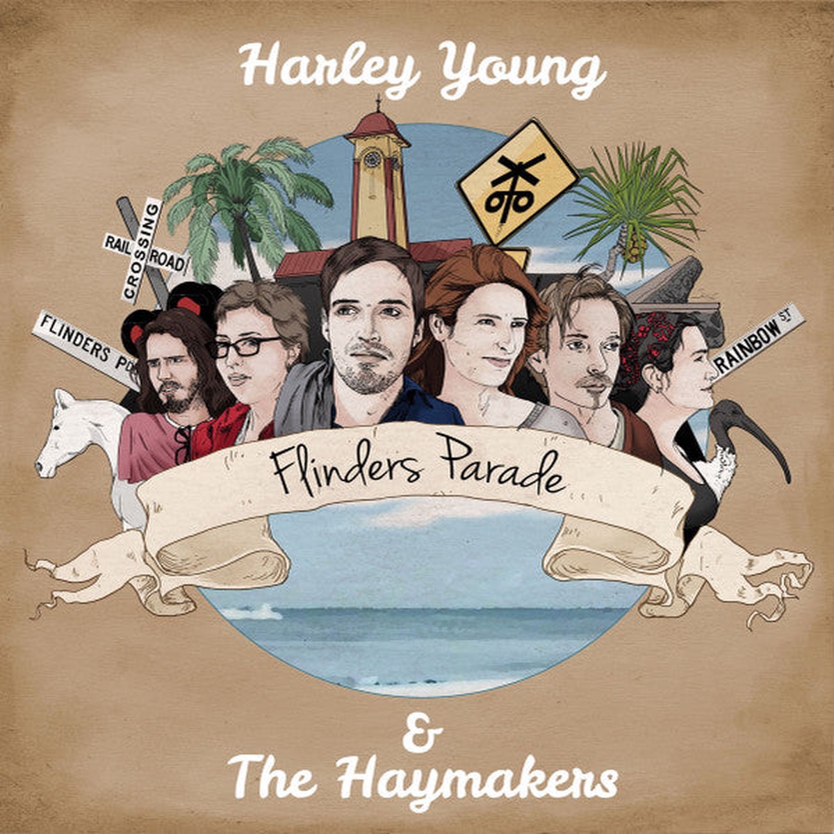 Young Harley and The Haymakers - Flinders Parade CD