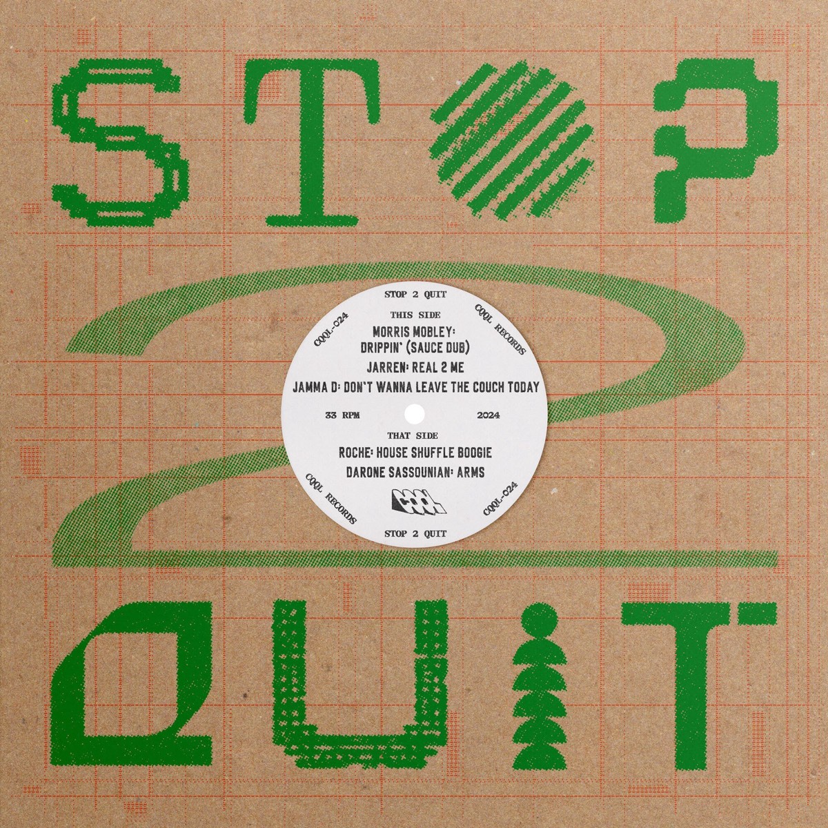 Various - Stop 2 Quit (12) (New Vinyl)
