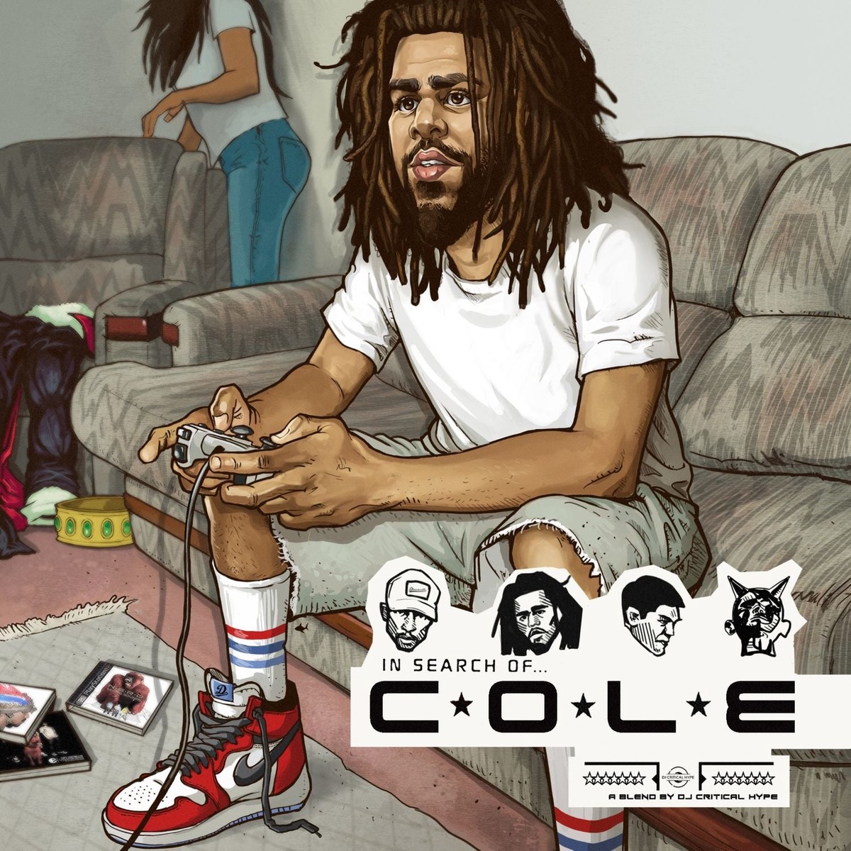 DJ Critical Hype - In Search Of COLE (Sky Blue Colour) (New Vinyl)
