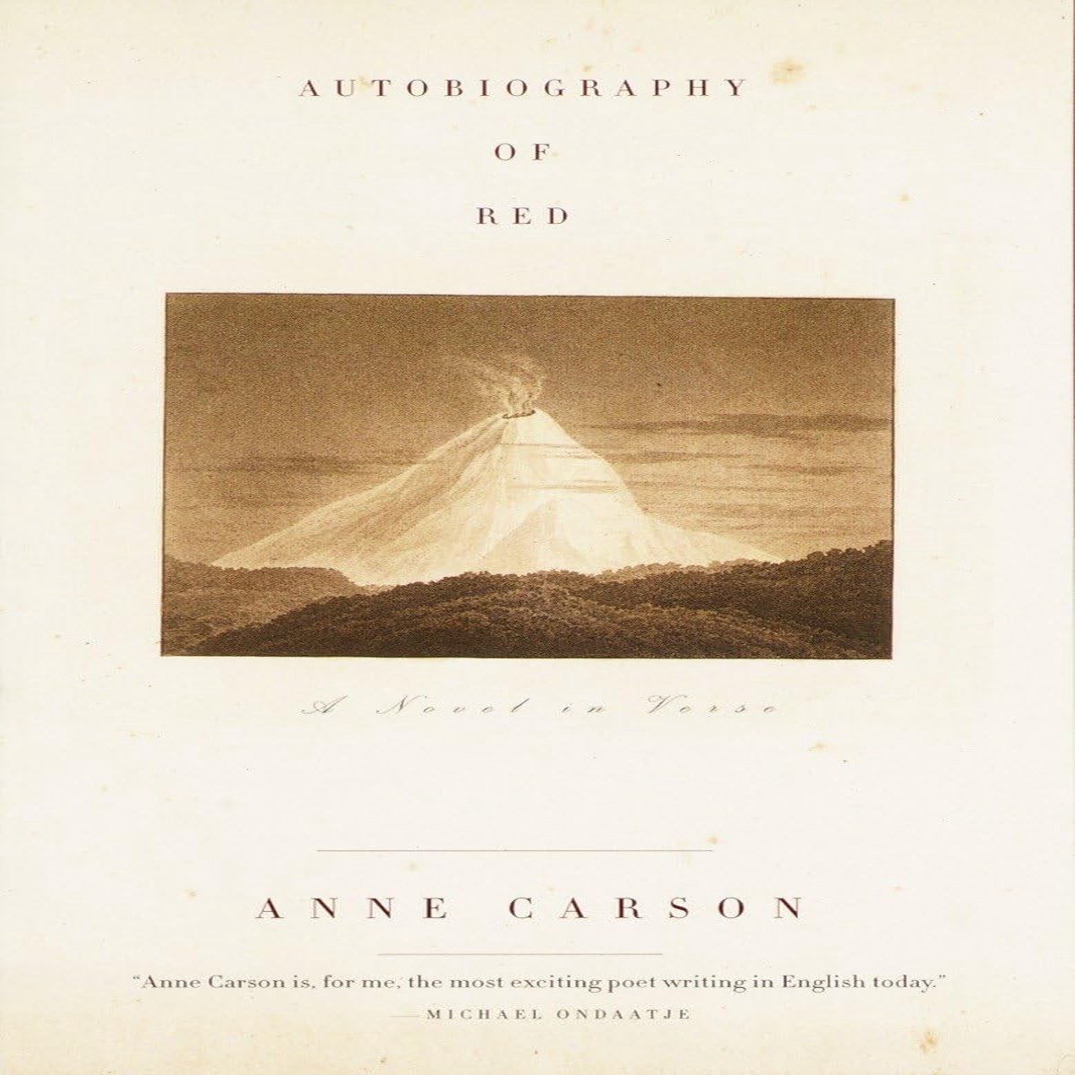 Autobiography of Red A Novel in Verse (New Book)
