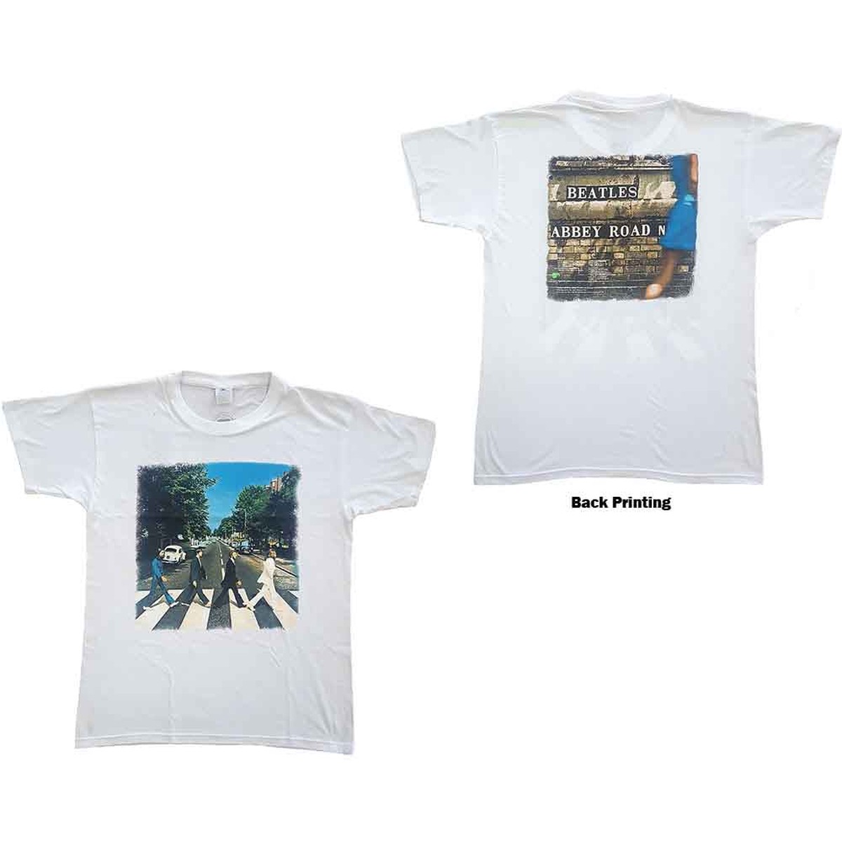 Beatles - Vtge Abbey Road (White) XL T-Shirt