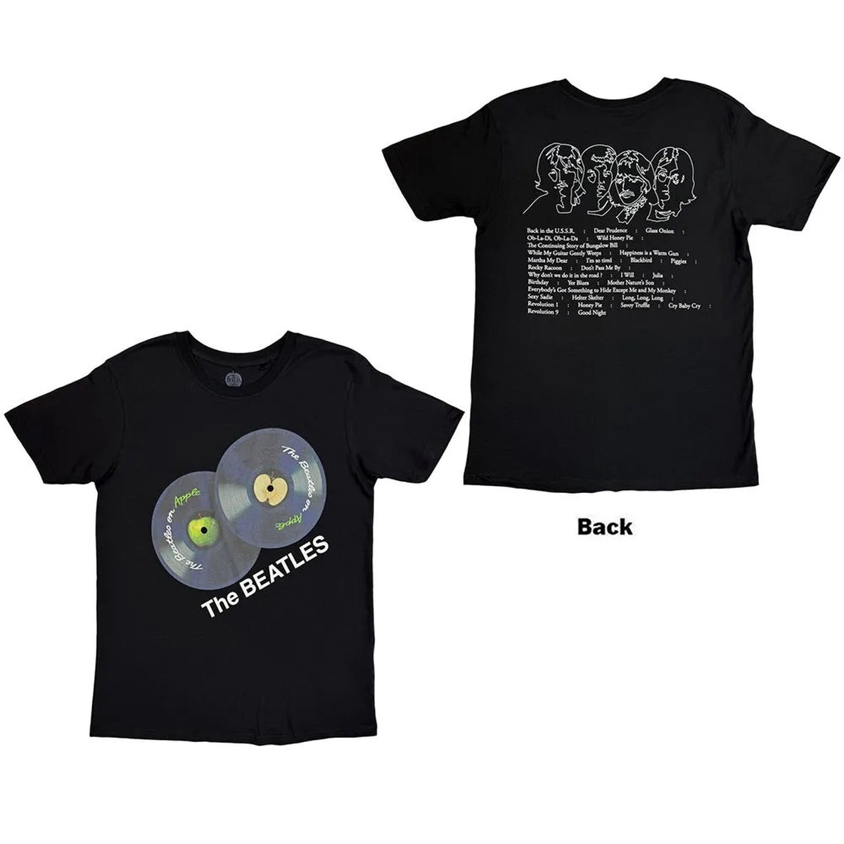 Beatles - Beatles On Apple (Black) XXL T-Shirt