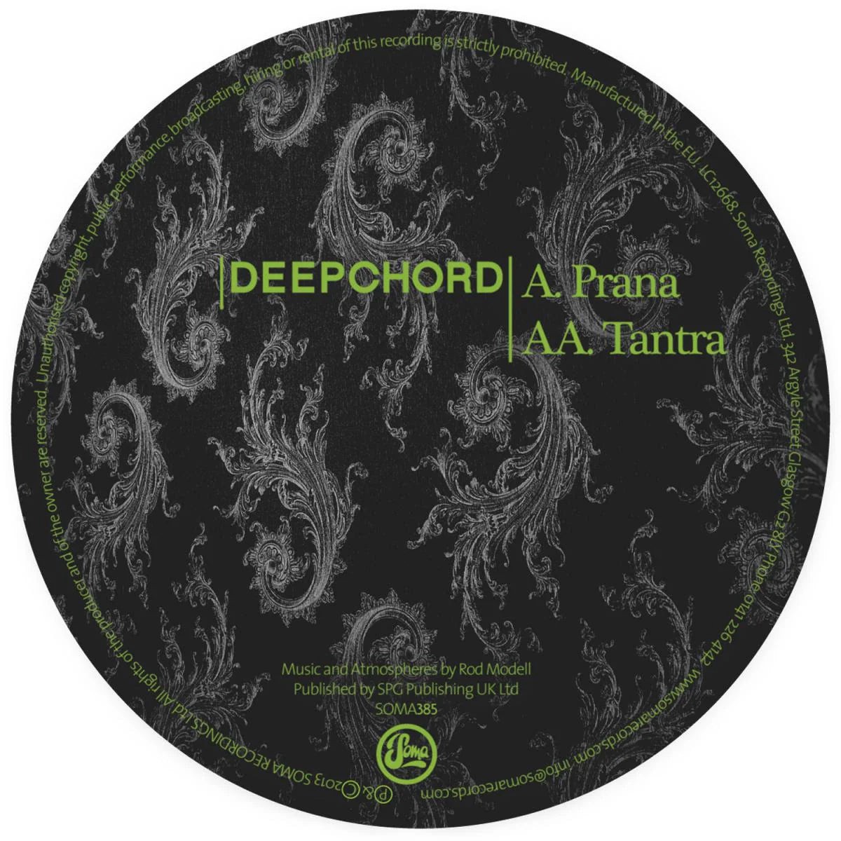Deepchord - PranaTantra (12) (New Vinyl)