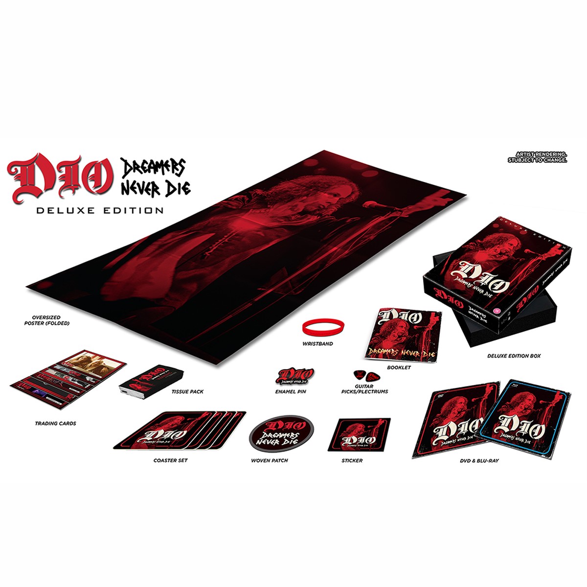 Dreamers Never Die Deluxe Edition DVD Blu-Ray