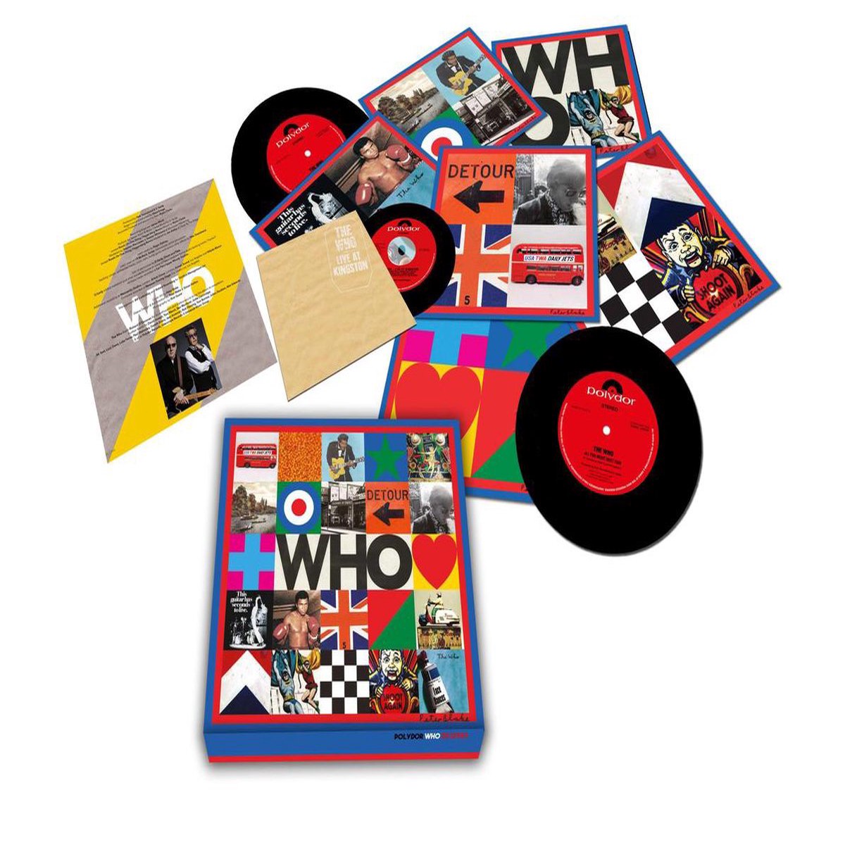 WHO CD6 x 7 Singles Boxset