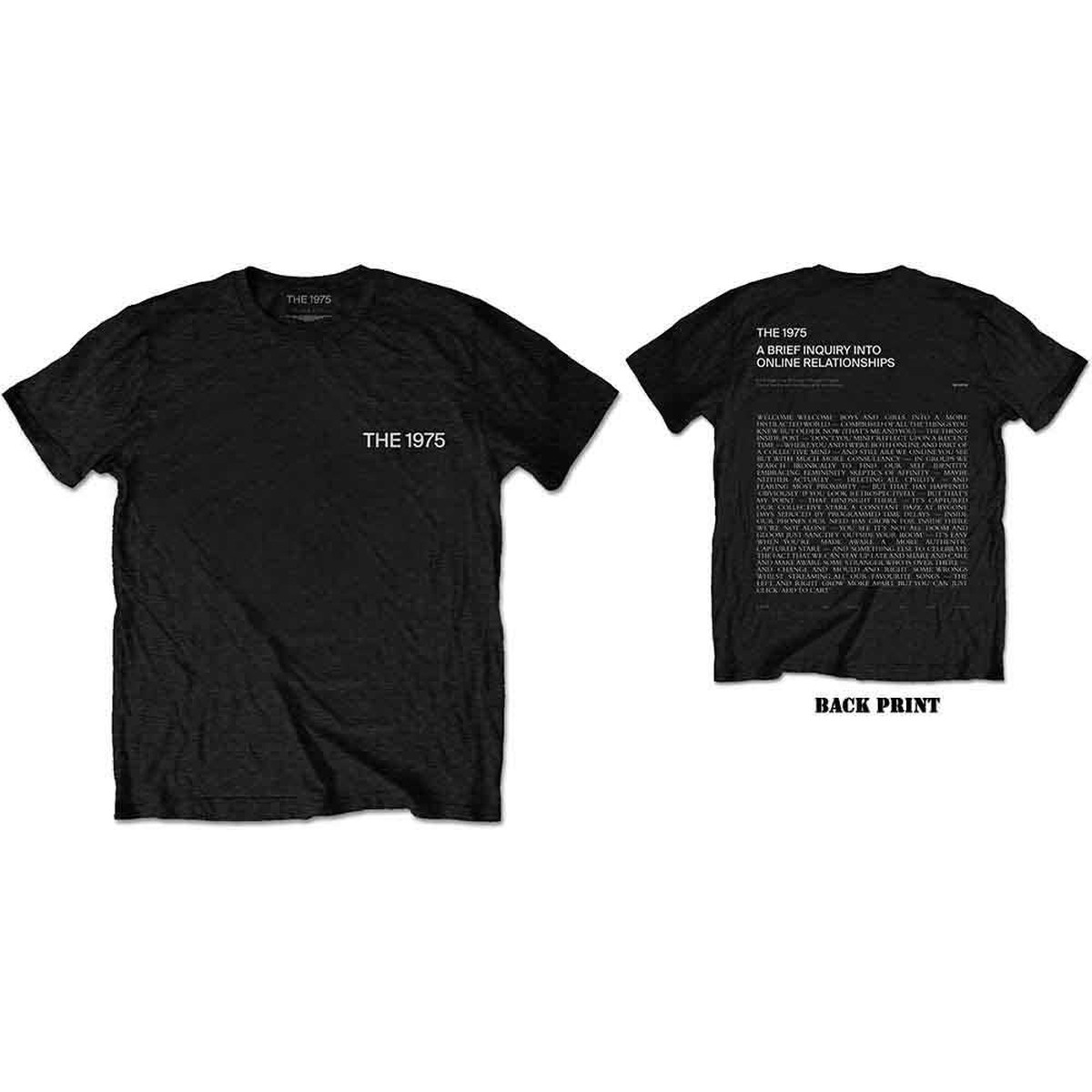1975 - Abiior Welcome Welcome V2 (Black) XL T-Shirt