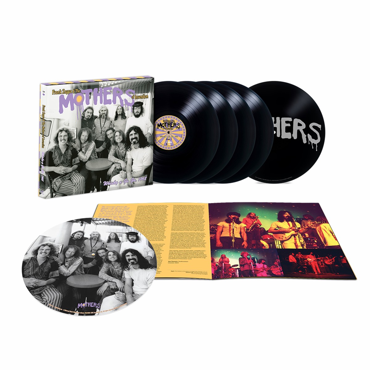Whisky A Go Go 1968 Limited Edition 5LP Custom Turntable Mat Box Set