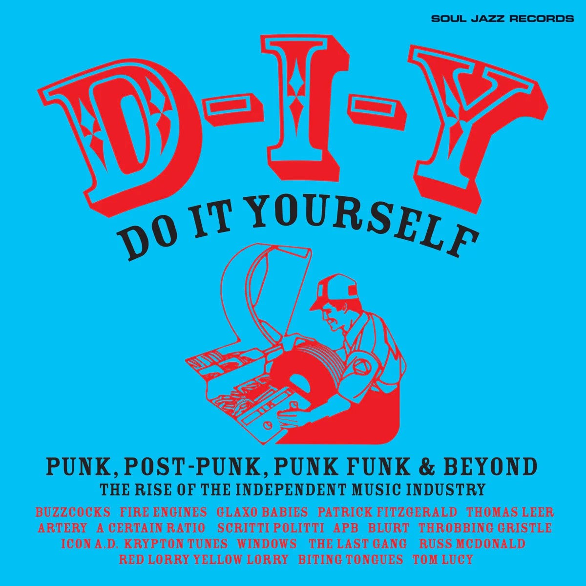 D-I-Y Do-It-Yourself - Punk Post Punk Punk Funk and Beyond (Reissue) (Orange Vinyl 2LP)