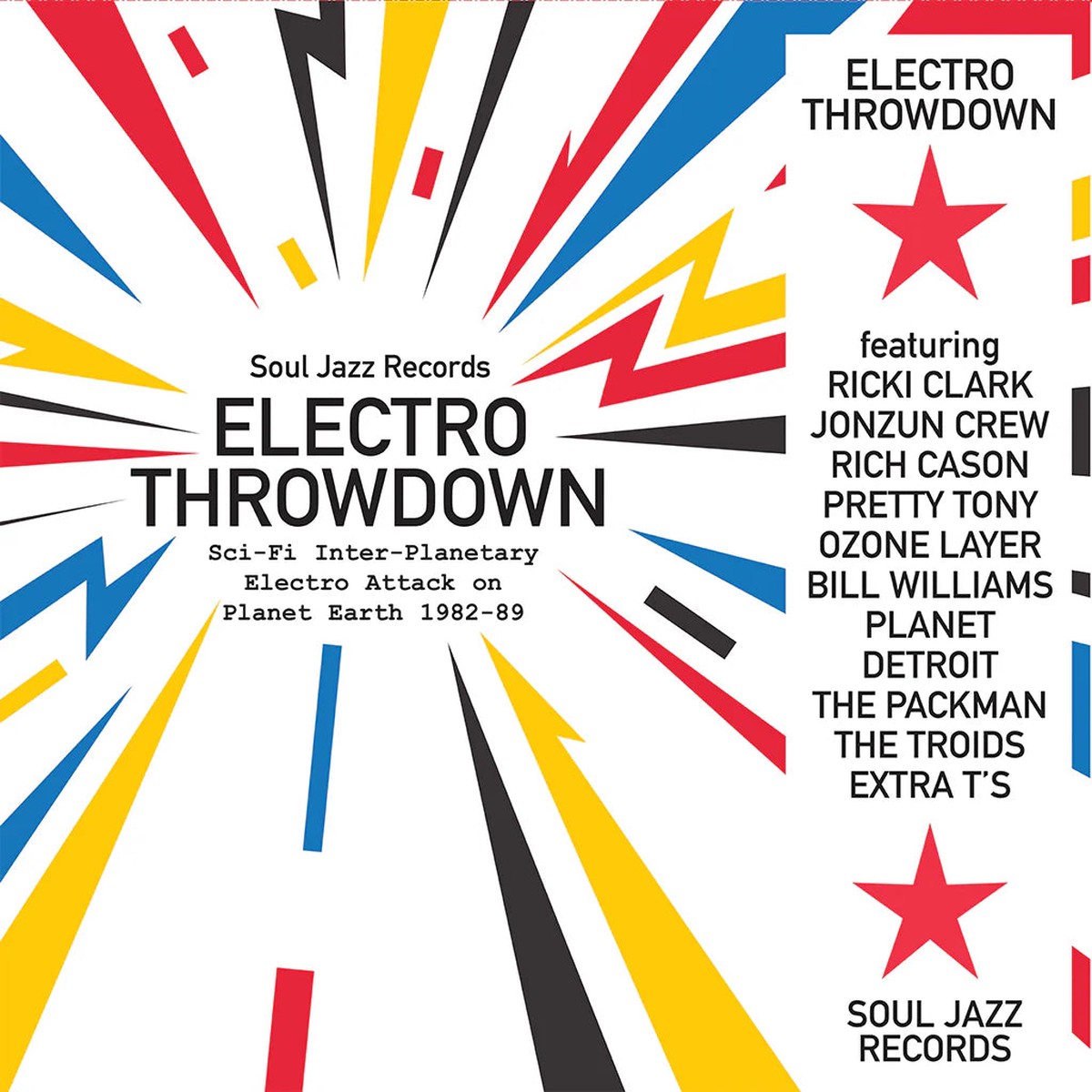 Electro Throwdown Sci-Fi Inter-Planetary Electro Attack On Planet Earth 1982-89 (CD)