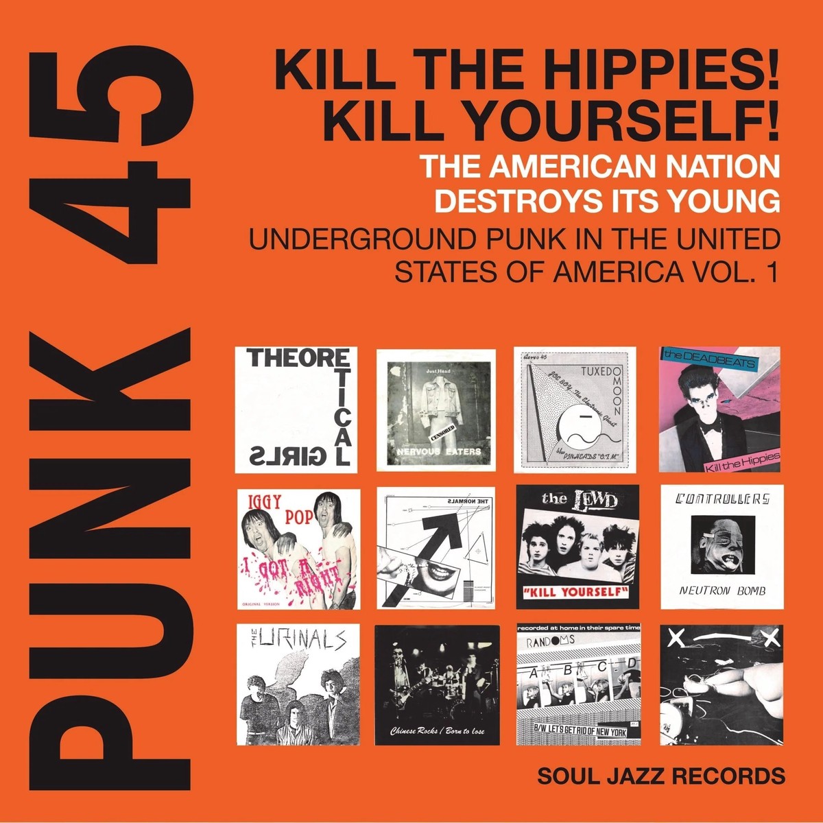 Punk 45 Kill The Hippies Kill Yourself (RSD 2024) (Orange Vinyl 2LP)