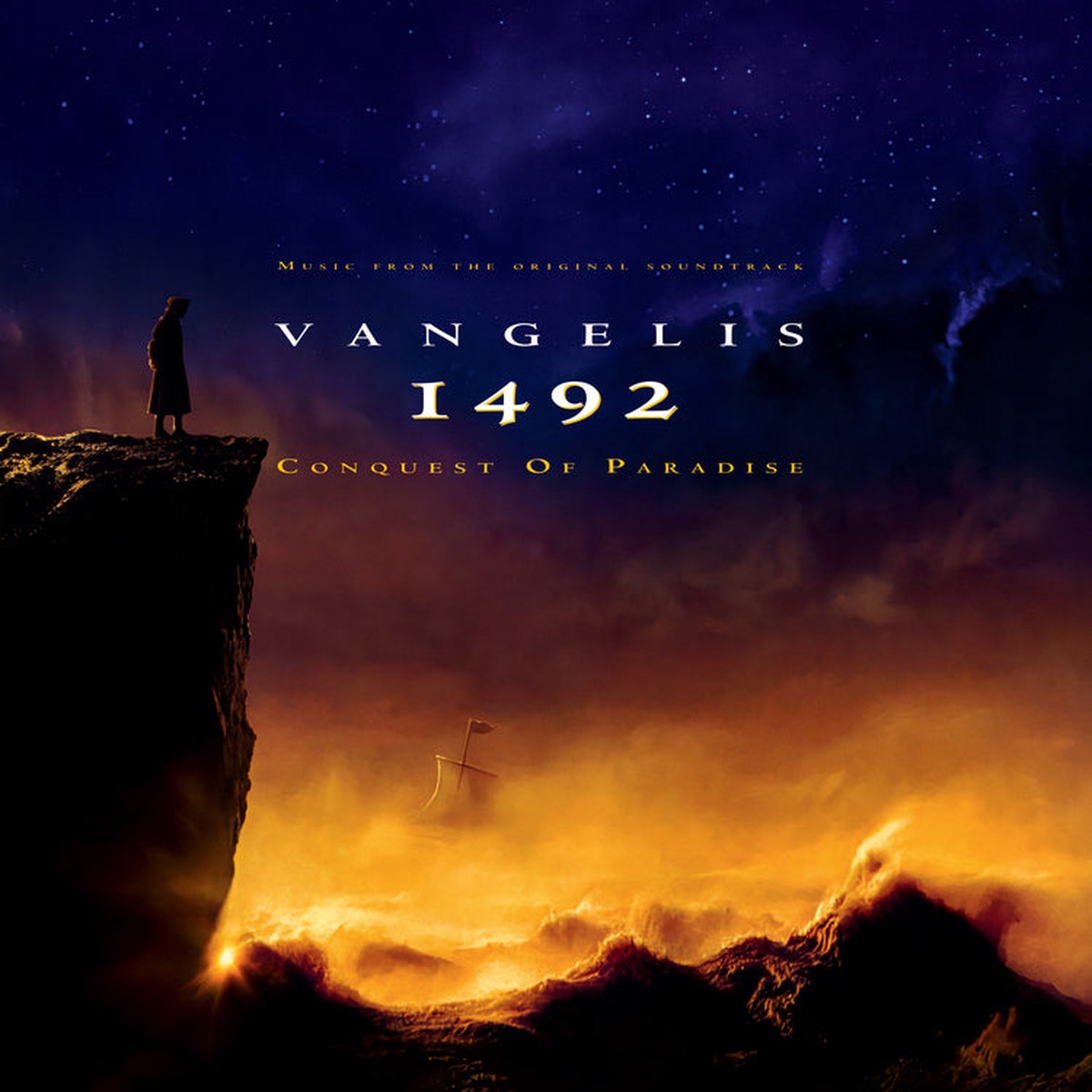 1492 Conquest of Paradise (Music from the Original Soundtrack) (Reissue) (Limited Yellow Flame Vinyl 2LP)