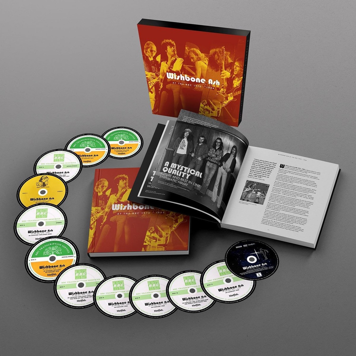 11CDDVD - Wishbone Ash - At The BBC 1970-1988