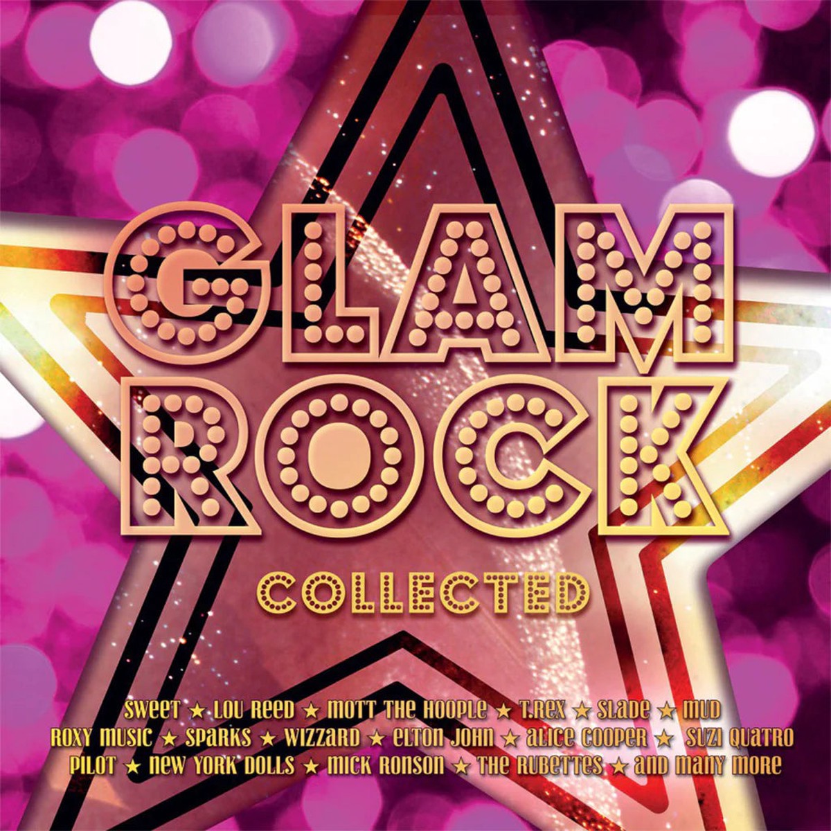 Glam Rock Collected (Vinyl 2LP Silver)