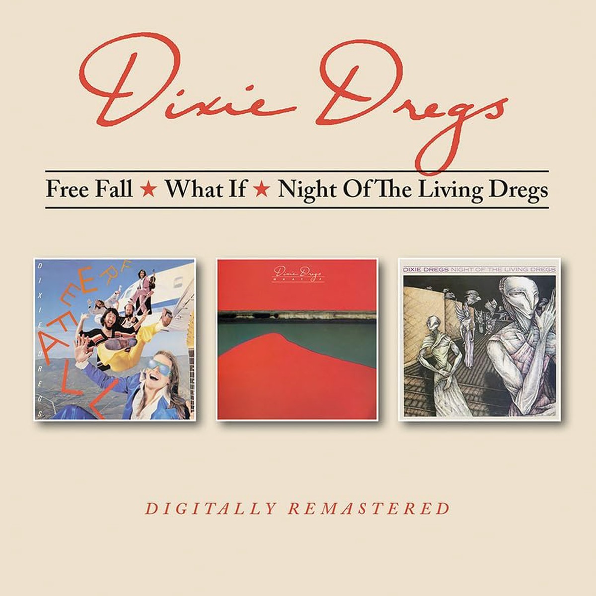 2CD - Dixie Dregs - Free Fall What If Night Of The Living Dregs