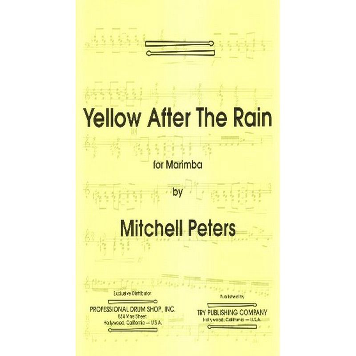 YellowAfterTheRainforMarimba
