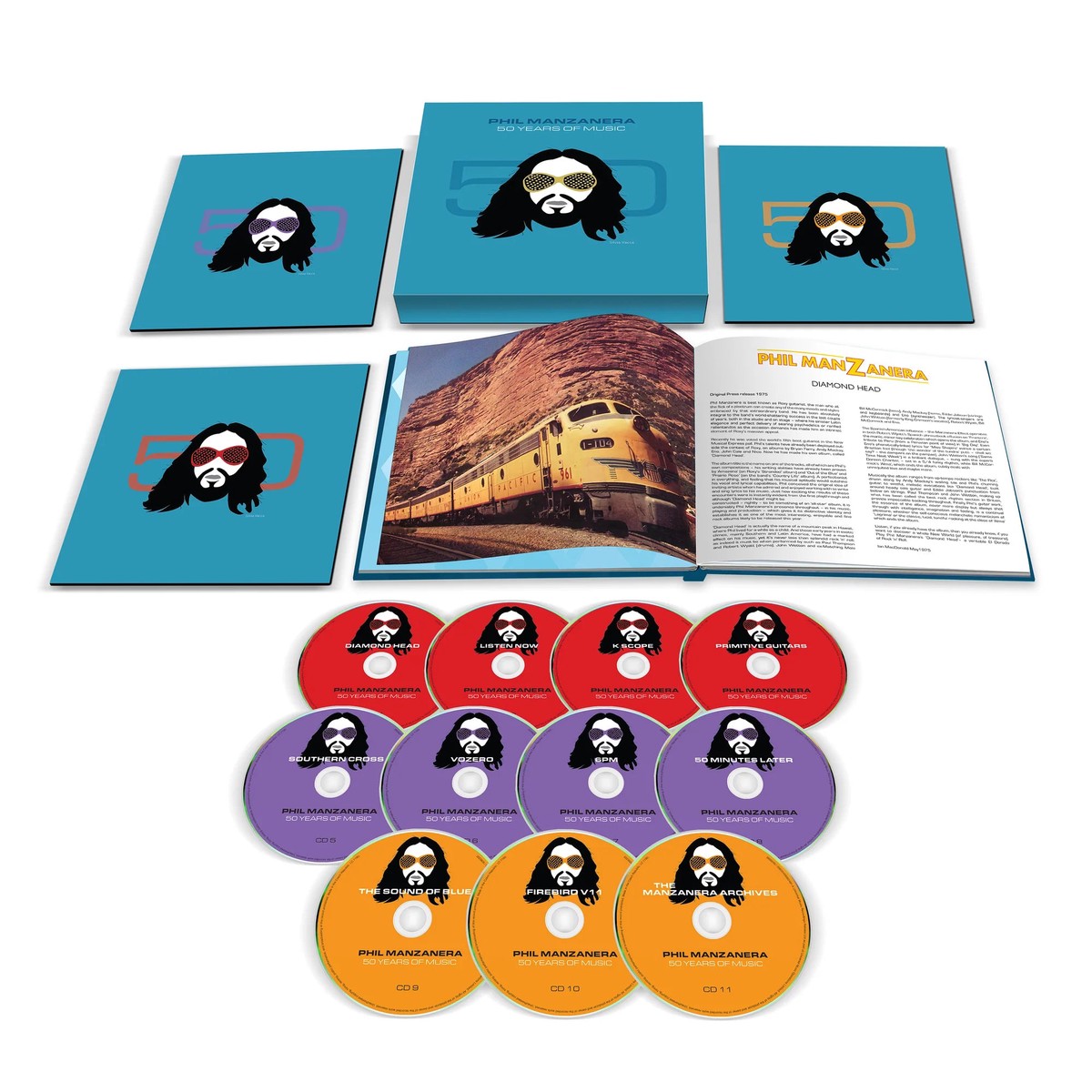 11CD - Phil Manzanera - 50 Years Of Music