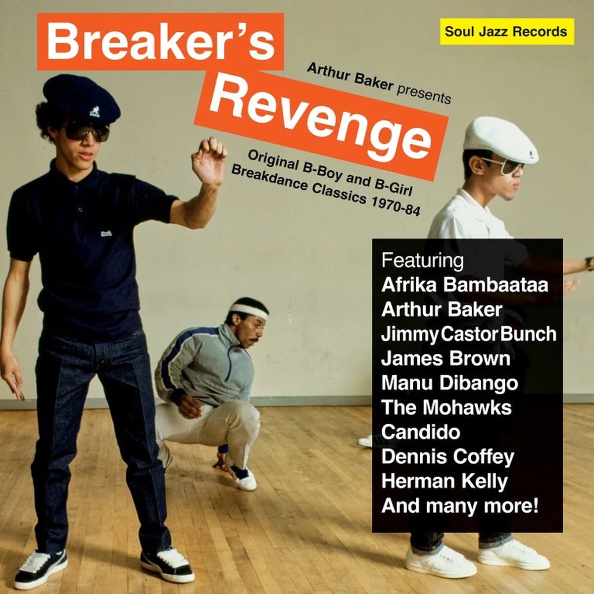 Breakers Revenge Original B-Boy and B-Girl Breakdance Classics 1970-84 (Vinyl 2LP)